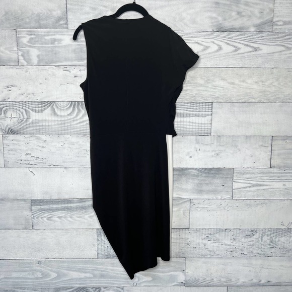 Zara Asymmetrical Draped Dress - Picture 7 of 7